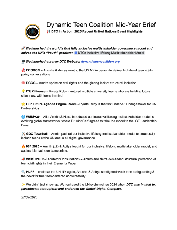 2025 DTC Mid Year Brief